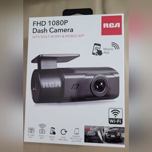 RCA FHD 1080P Dash Camera with WiFi